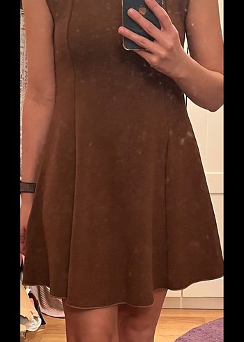 Zara streç skater elbise - Görsel 2