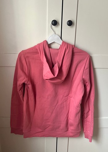 Pembe Kadın Sweatshirt USPA Nakışlı - Görsel 3