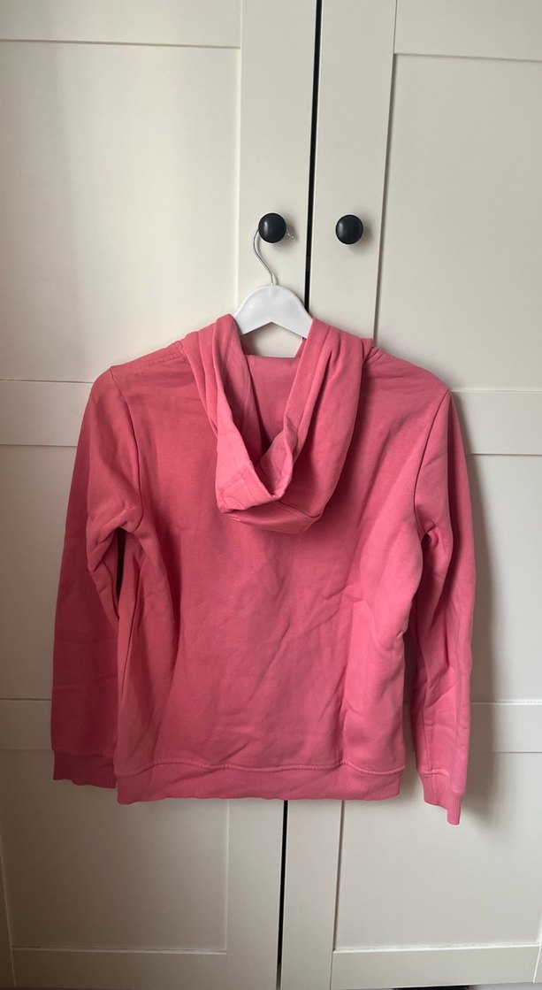 Pembe Kadın Sweatshirt USPA Nakışlı - Görsel 3
