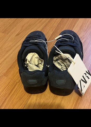 Zara hakiki deri spor ayakkabı - Görsel 3