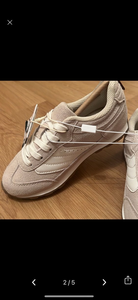 Zara hakiki deri çocuk spor ayakkabı - Görsel 2