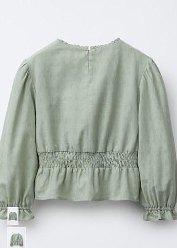 Zara çocuk vintage bluz - Görsel 2