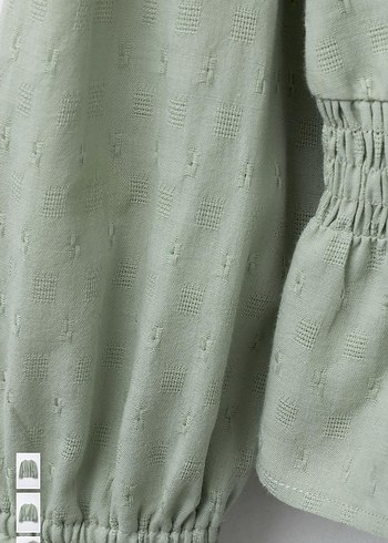 Zara çocuk vintage bluz - Görsel 4