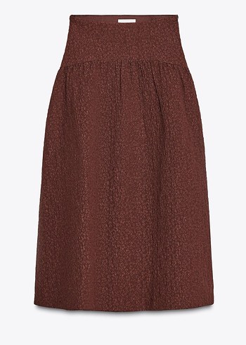 Zara Zara dokulu midi etek