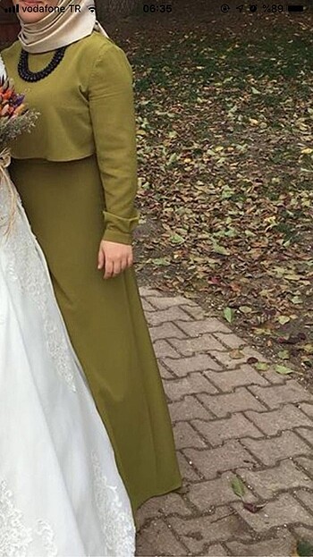 Esnek Uzun Elbise