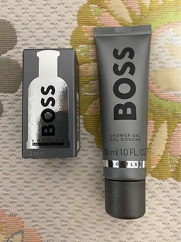 Boss Bottled 5 ml edt & 30 ml Shower jel