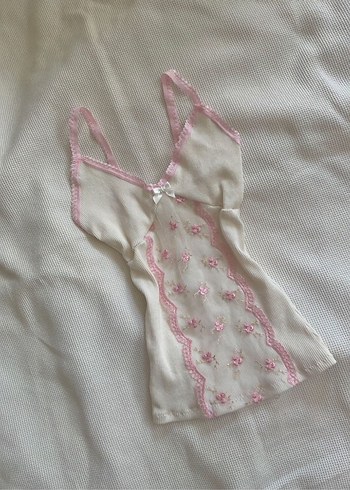 dantelli coquette lolita vintage bluz - Görsel 2