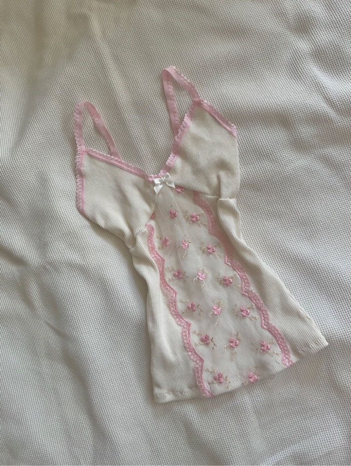 dantelli coquette lolita vintage bluz - Görsel 2