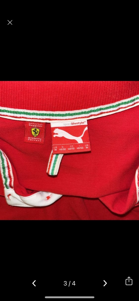 Orjinal ferrari tisort - Görsel 3