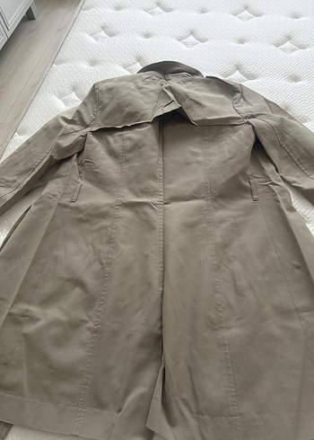 Hali Kadın Midi Trençkot Düğmeli - Görsel 2