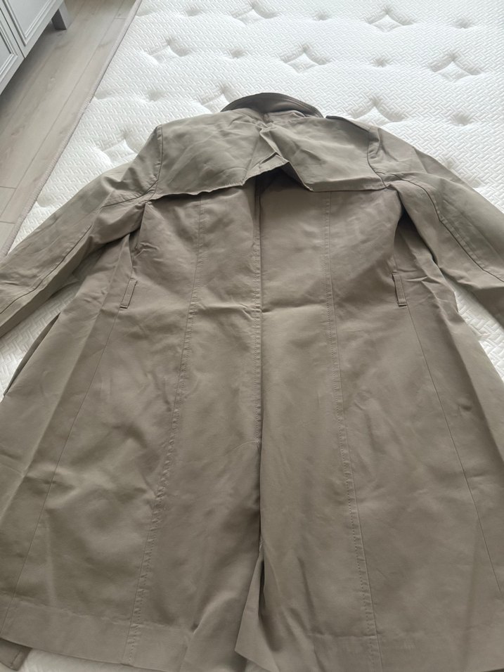 Hali Kadın Midi Trençkot Düğmeli - Görsel 2