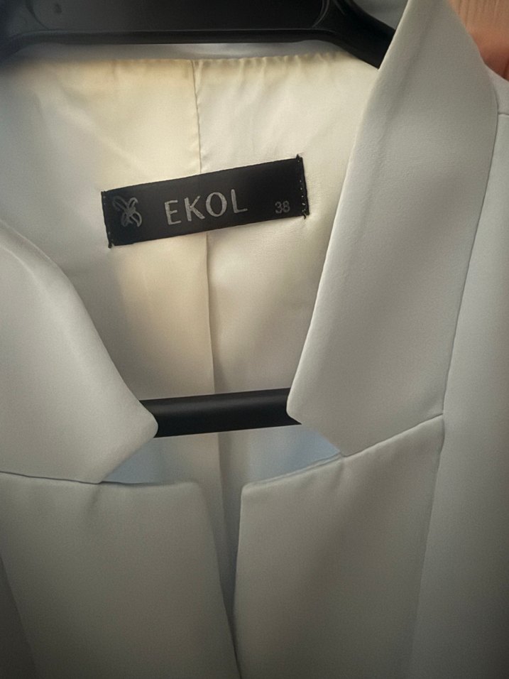 Bebe Mavisi Kadın Blazer Ceket - Görsel 2