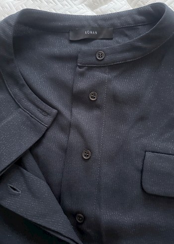 Füme Midi Ofis Elbisesi, Kemerli, V Yaka - Görsel 2