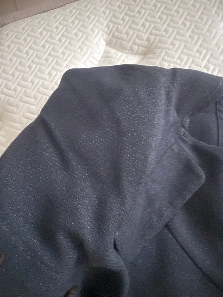 Füme Midi Ofis Elbisesi, Kemerli, V Yaka - Görsel 3