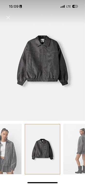 Bershka Bershka oversize süni ceket 2-3 kere giyilmiştir