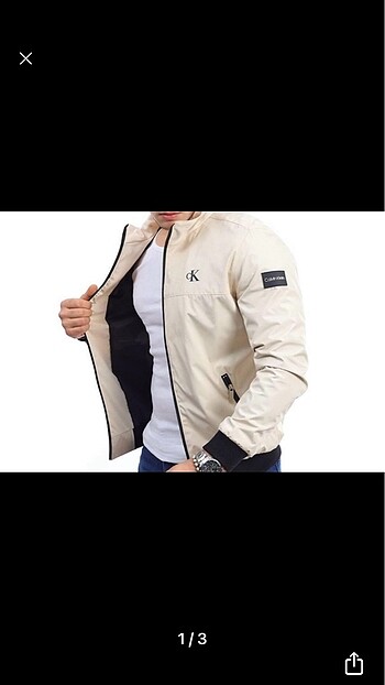 Erkek mont calvin klein