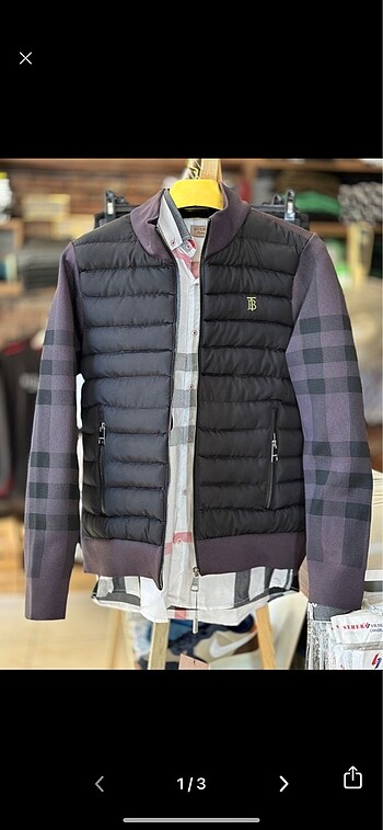 Burberry Çelik örme mont