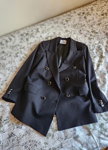 m Beden siyah Renk KADIN SİYAH BLAZER CEKET