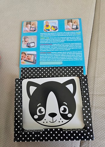 Fisher Price tummy time +Bebeğim İlk Zeka Kartları Seti