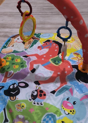  Renkli Bebek Oyun Halısı,