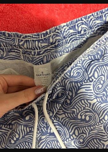 Erkek Mavi Dalga Desenli Mini Mayo - Görsel 2