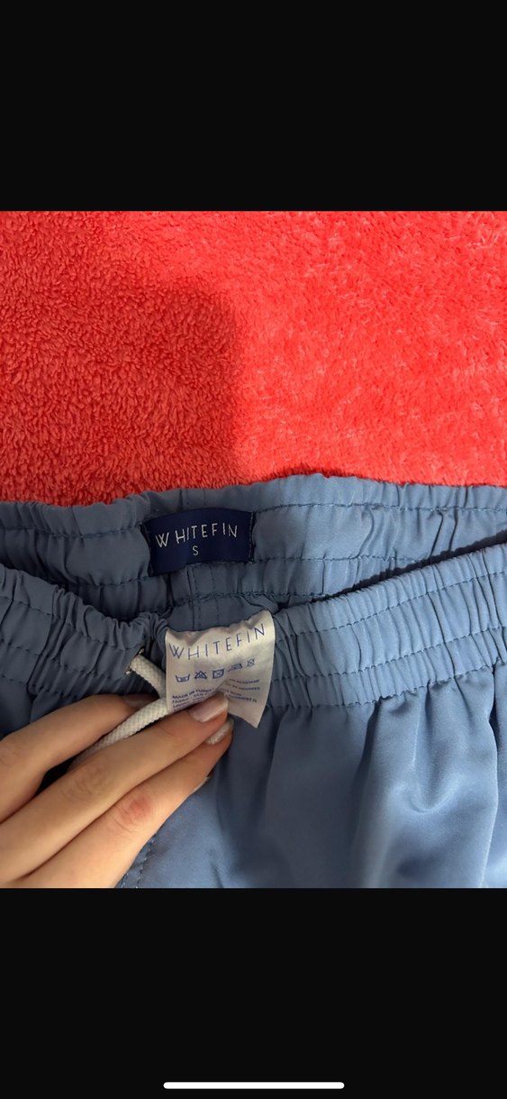 Erkek Mavi Mini Rahat Yüzme Şortu - Görsel 2