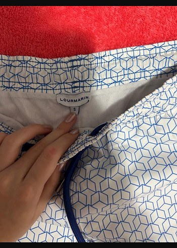 Düğmeli Erkek Mini Mavi Mayo - Görsel 2