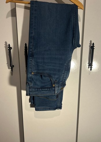 Paige Koyu Mavi Slim Fit Denim Jean