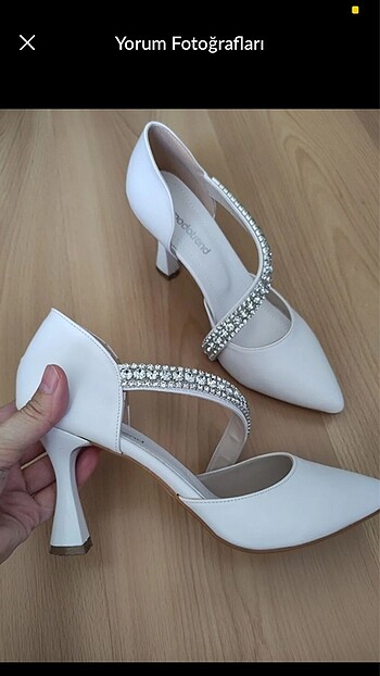 Diğer Beyaz topuklu ayakkabı