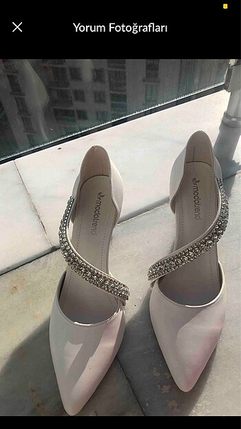 40 Beden beyaz Renk Beyaz topuklu ayakkabı