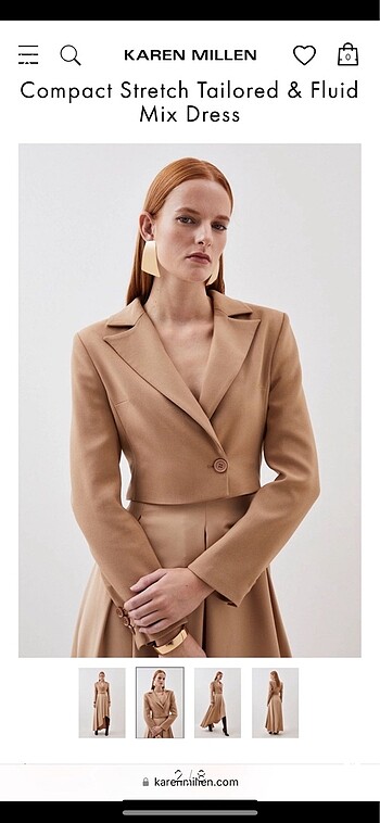 Karen Millen Karen Millan ceket elbise
