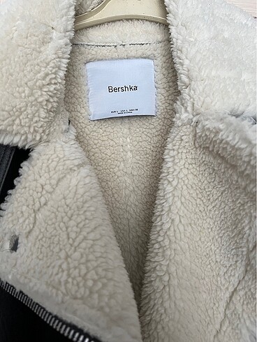 Bershka Bershka kürklü biker mont