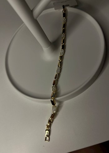 Accessorize Altın Rengi Zincir Detaylı Kadın Bileklik