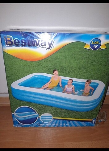 Bestway şişme havuz+pompa+kapak örtüsü