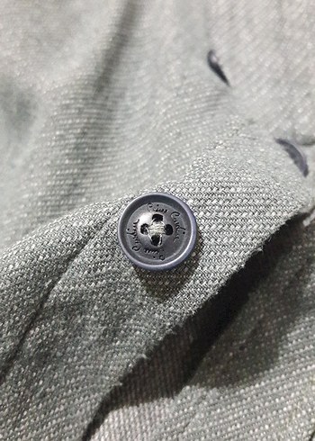 Pierre Cardin pamuklu yeşil erkek gömlek - Görsel 6