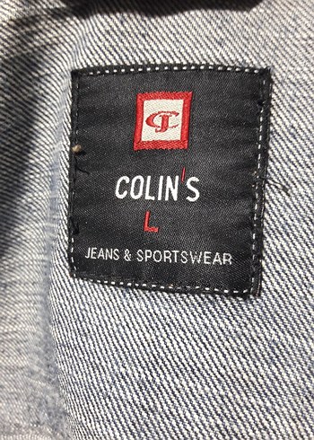 Colin's Marka L Beden, Düğmeli Erkek Denim Ceket - Görsel 5