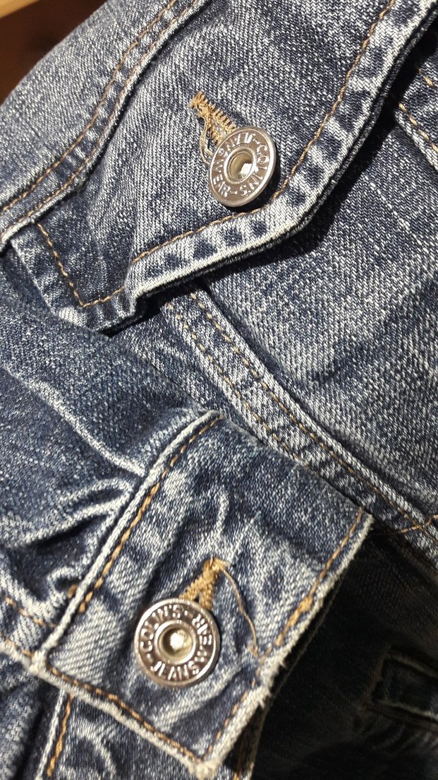 Colin's Marka L Beden, Düğmeli Erkek Denim Ceket - Görsel 3