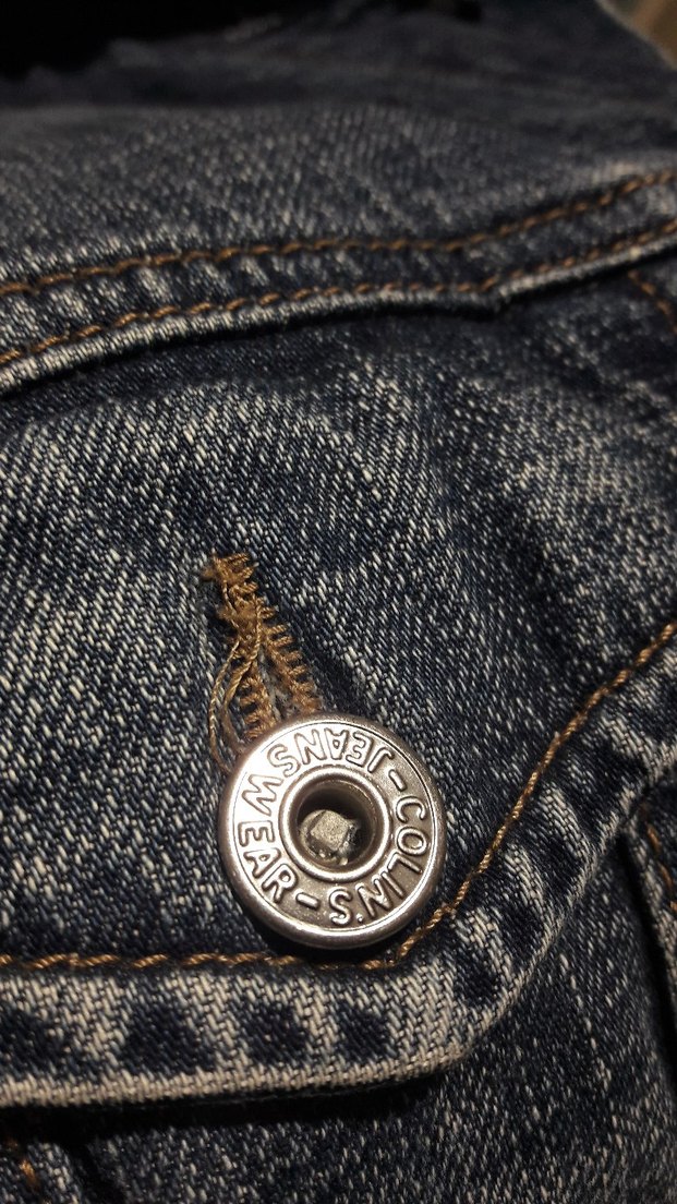 Colin's Marka L Beden, Düğmeli Erkek Denim Ceket - Görsel 4