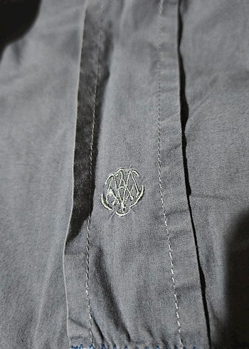 Mavi Marka Xl Beden, Gri Renk Pamuklu Kısa Kollu Erkek Gömlek - Görsel 4