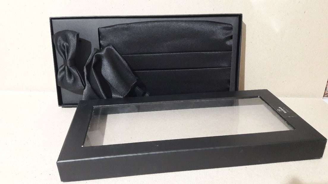 Sarar marka papyon, kuşak, mendil takımı - Görsel 2