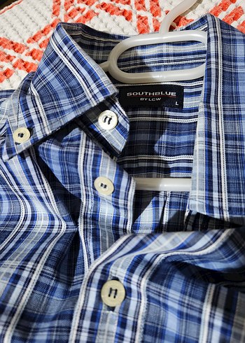 LCW L Beden, kısa kollu erkek gömlek - Görsel 4