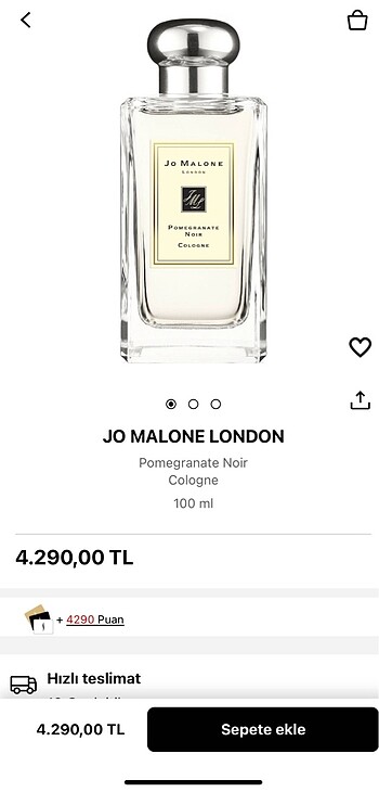 JO MALONE PARFÜM