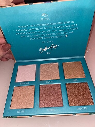 MORPHE AYDINLATICI PALETİ