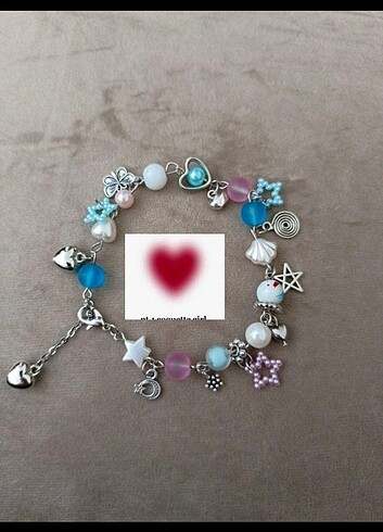 Y2k coquette bracelet