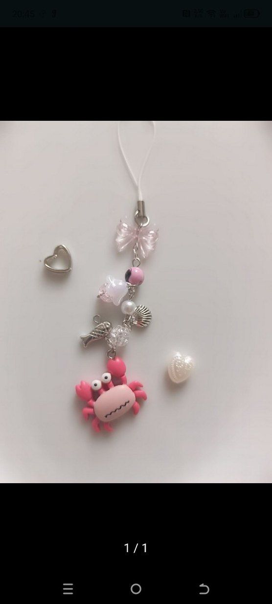 Yeşil Fiyonk Detaylı Nakışlı Kadın Charm - Görsel 2