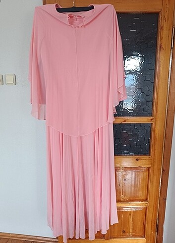 xl Beden turuncu Renk Abiye elbise