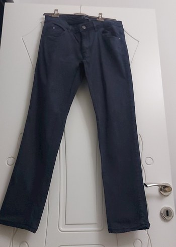 Lacivert Erkek Denim Pantolon