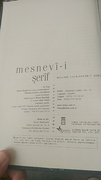 Beden Renk Mesnevi