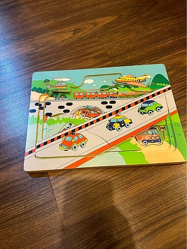  Beden 4 set ahşap puzzle