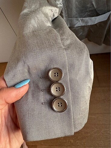 m Beden gri Renk Network mevsimlik blazer ceket